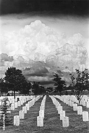 Cloud over National Cemetery