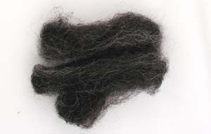 Natural color (black) Churro Roving for sale